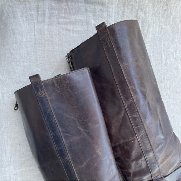 Charles David Riding Boot in Brown - Picture 5 of 6